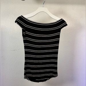Free People off the shoulder tee size S